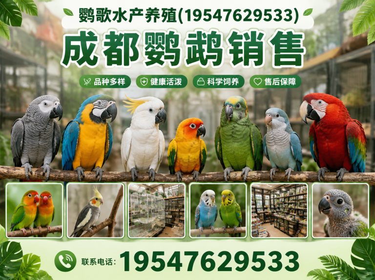 大邑县金刚鹦鹉展示图